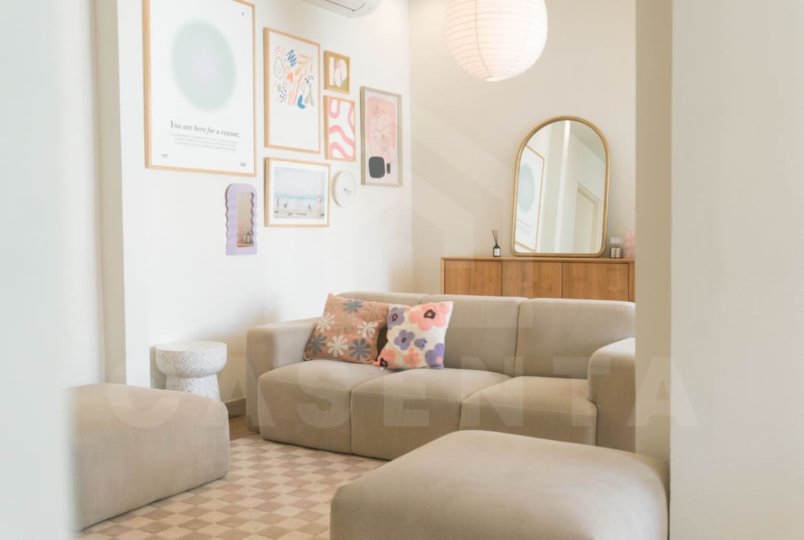 Living are inside 4 bedroom family villa in Umalas