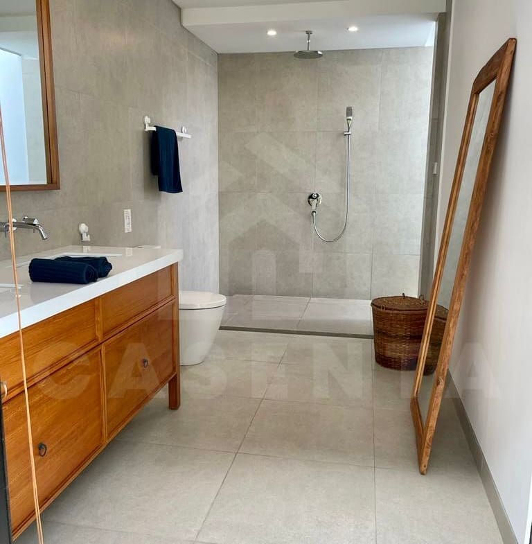 Luminous bathroom inside a stunning 3 bedroom villa in Seminyak