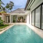 Outdoor area inside beautiful 2 bedroom villa in Ubud