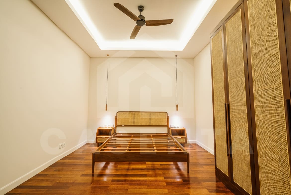 Bedroom inside beautiful family villa in Sanur