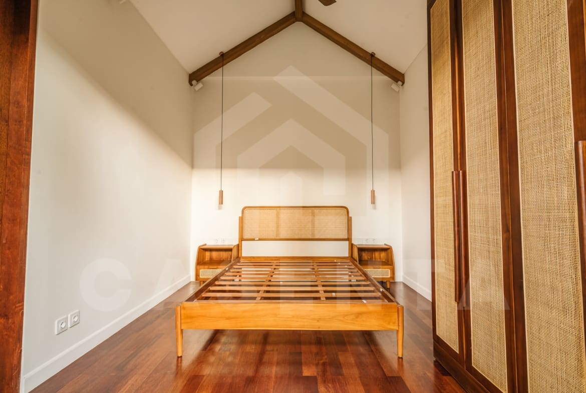 Bedroom inside charming villa in the heart of Sanur