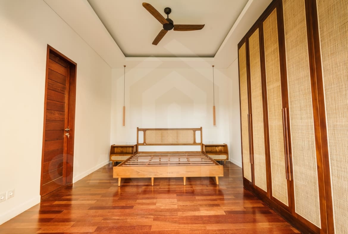 Bedroom inside charming villa in the heart of Sanur