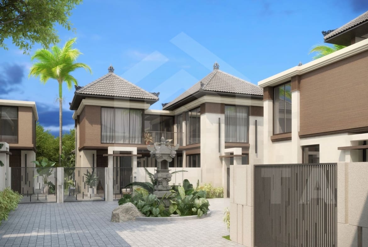 Exclusive complex of stunning 3 bedroom villas in Sanur