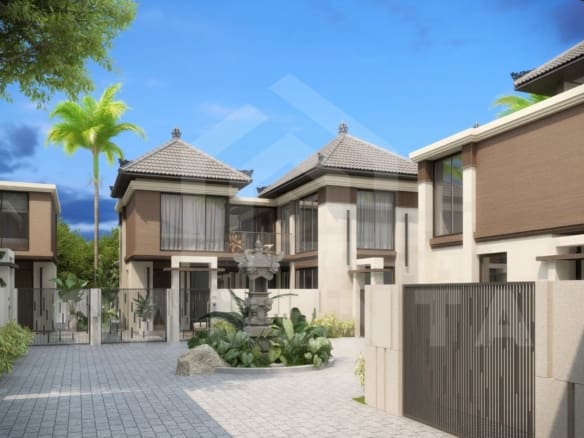 Exclusive complex of stunning 3 bedroom villas in Sanur