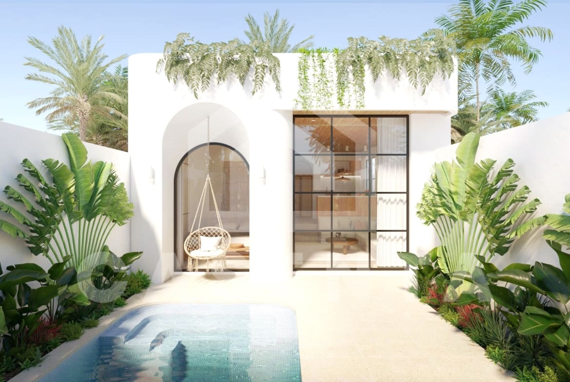 Facade of studio for investment in Ubud