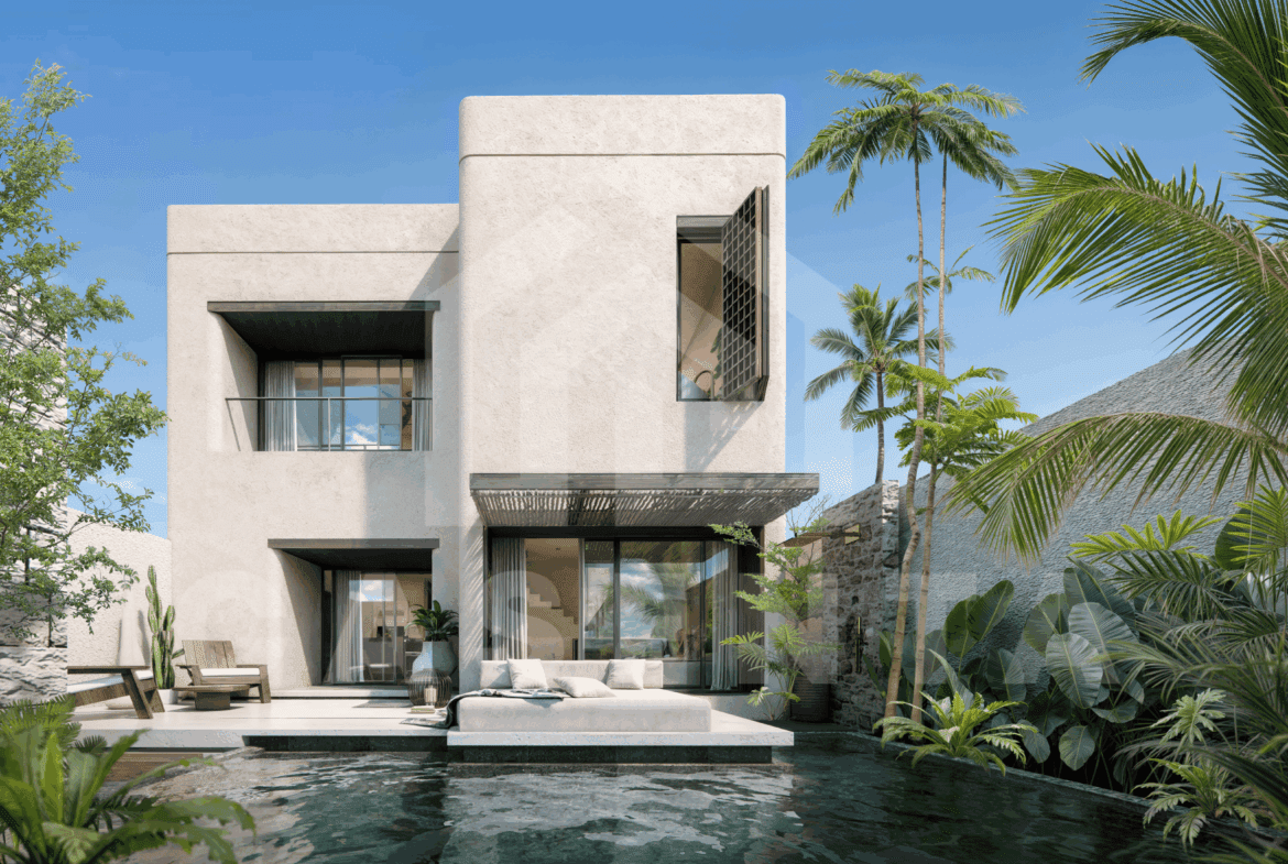 Facade of an appealing 1 bedroom villa in Uluwatu