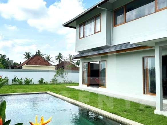 Outdoor area of 3 bedroom family villa in Ubud