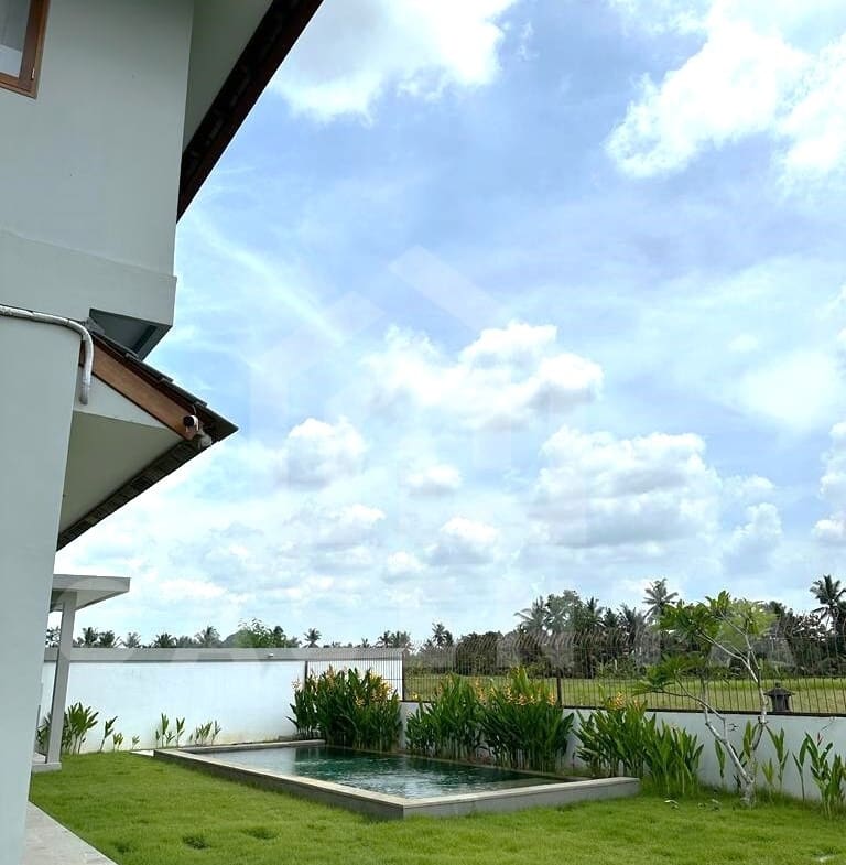 Outdoor area of 3 bedroom family villa in Ubud
