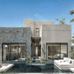 Facade of a stunning 2 bedroom villa in Uluwatu
