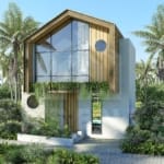 Facade of an attractive 1 bedroom villa in Pererenan