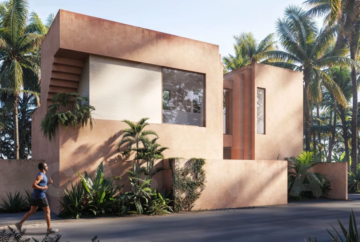 Facade of 2 bedroom villa in Nyang Nyang