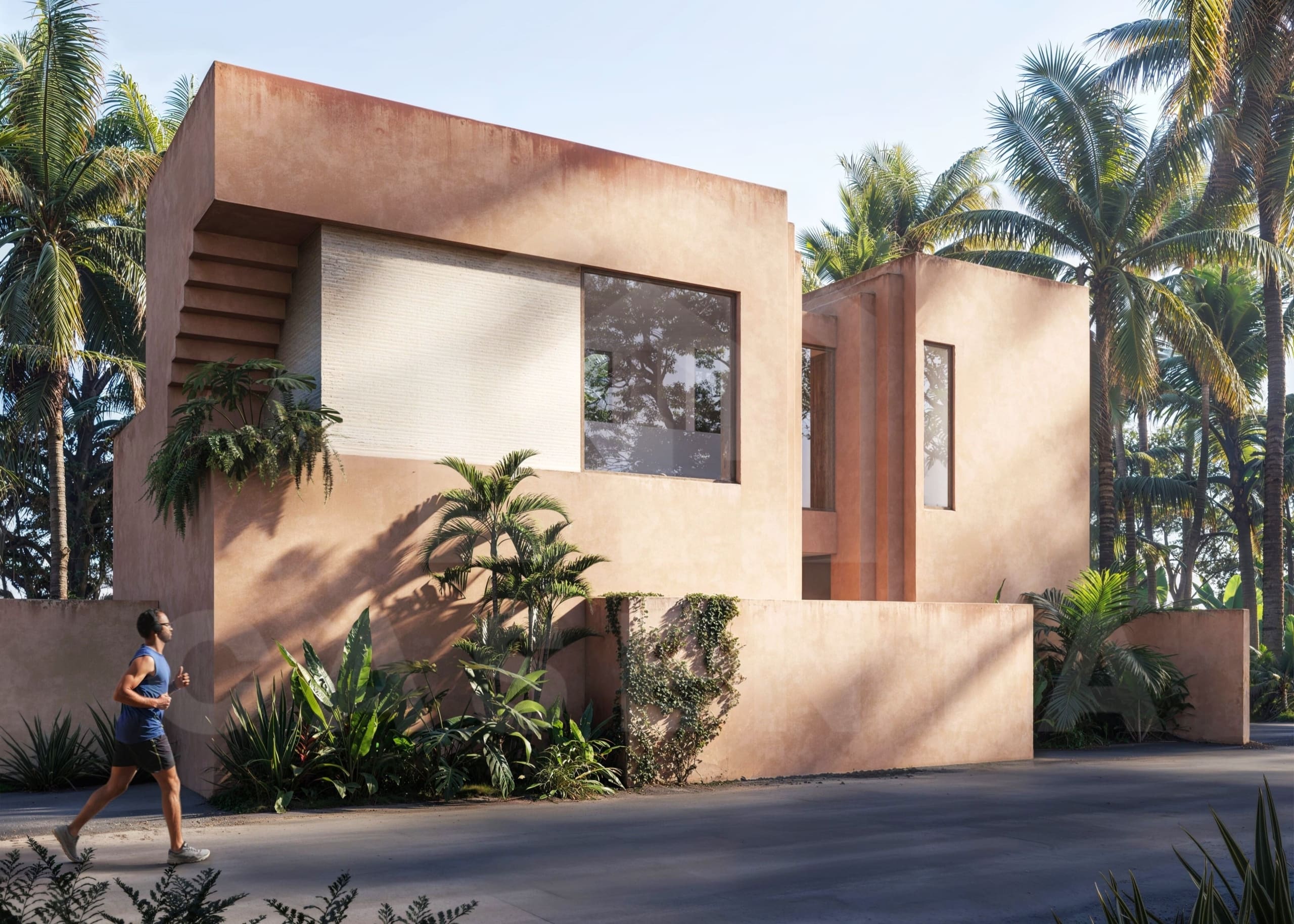 Facade of 2 bedroom villa in Nyang Nyang