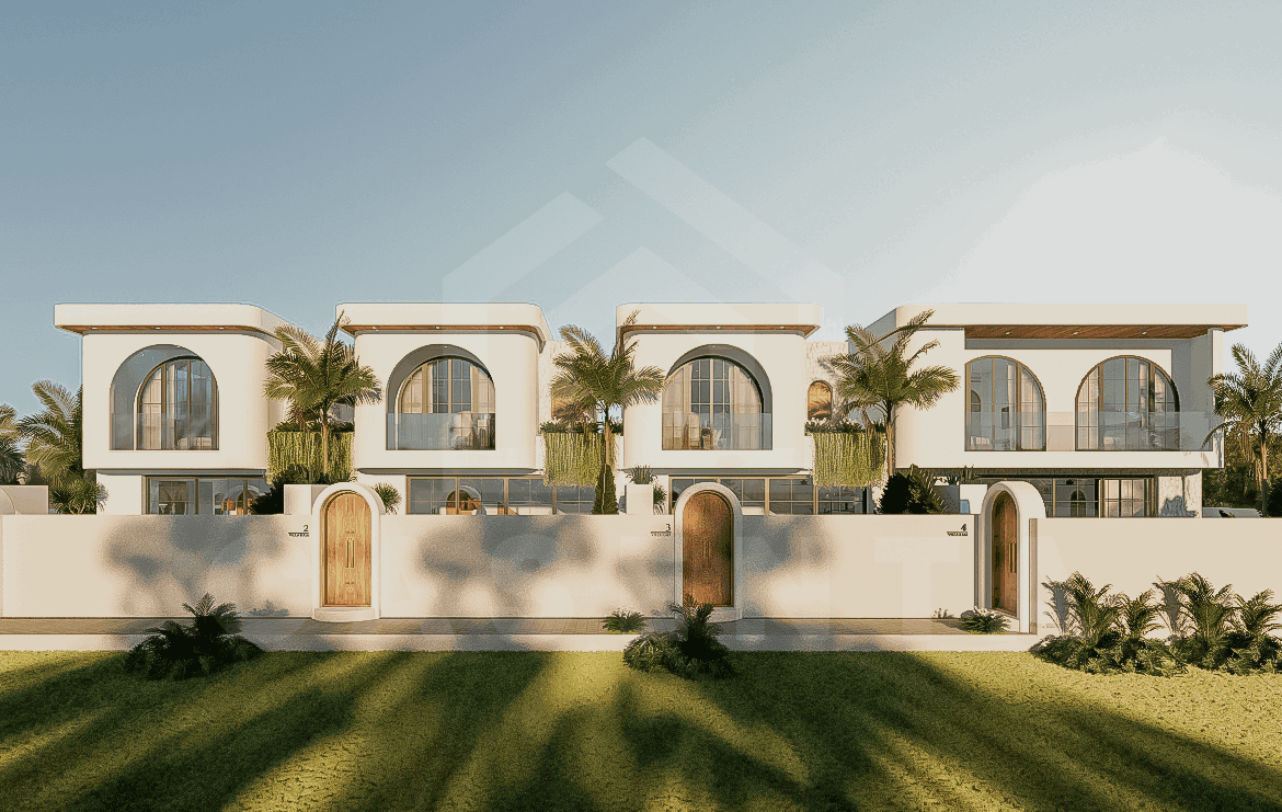 Facade of fabulous 2 bedroom villa in Bingin