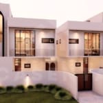 Facade of beautiful 4 bedroom villa in Cemagi