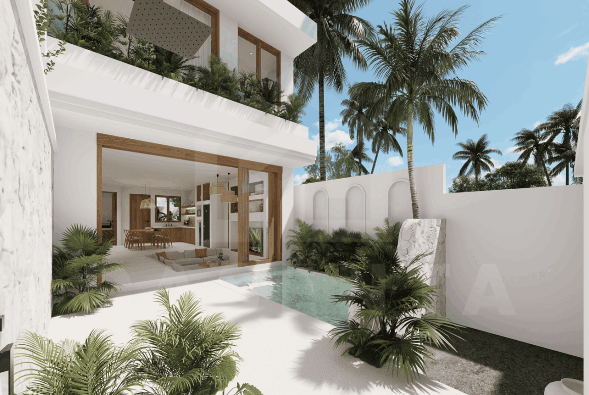 Outdoor area of exclusive 2 bedroom villa in the Bukit, Bali