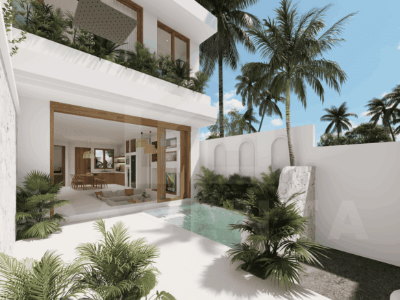 Outdoor area of exclusive 2 bedroom villa in the Bukit, Bali