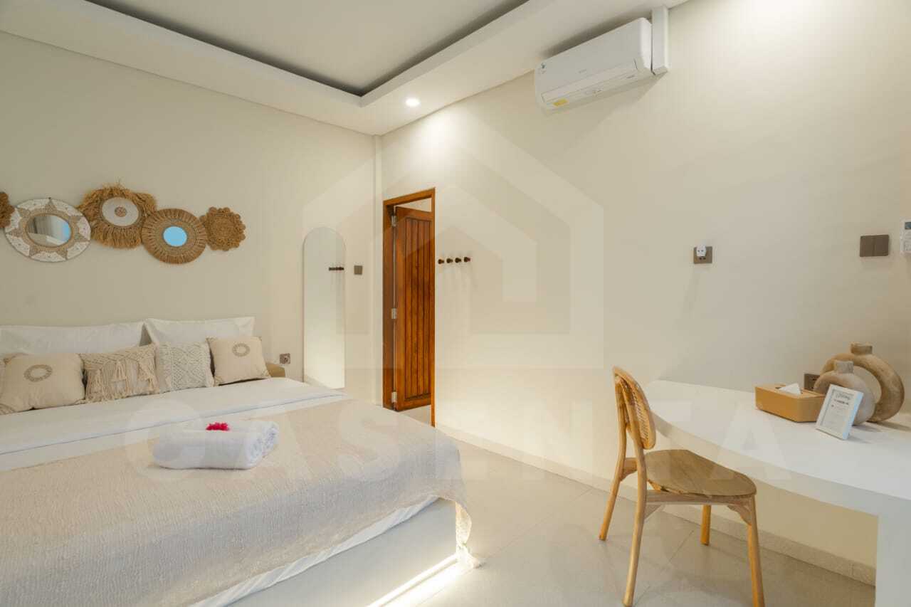Bedroom inside charming Mediterranean villa in Ungasan