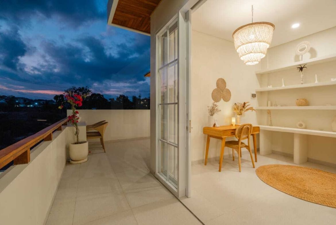 Rooftop inside charming Mediterranean villa in Ungasan