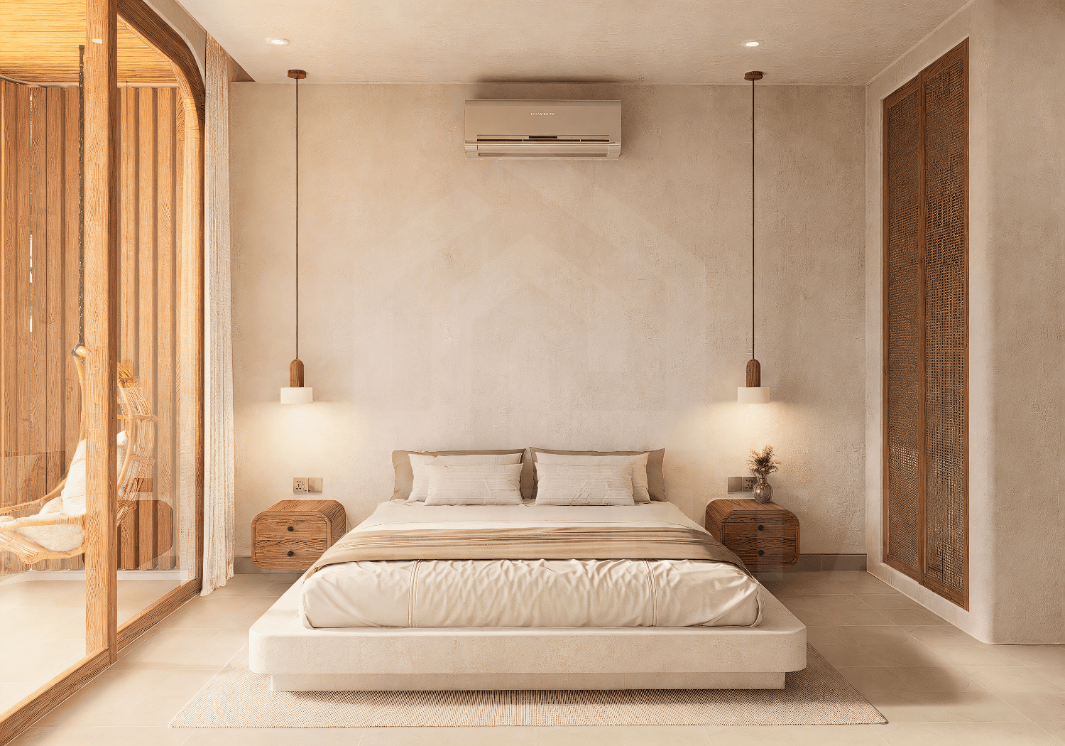 Cozy bedroom in Balangan investment villa