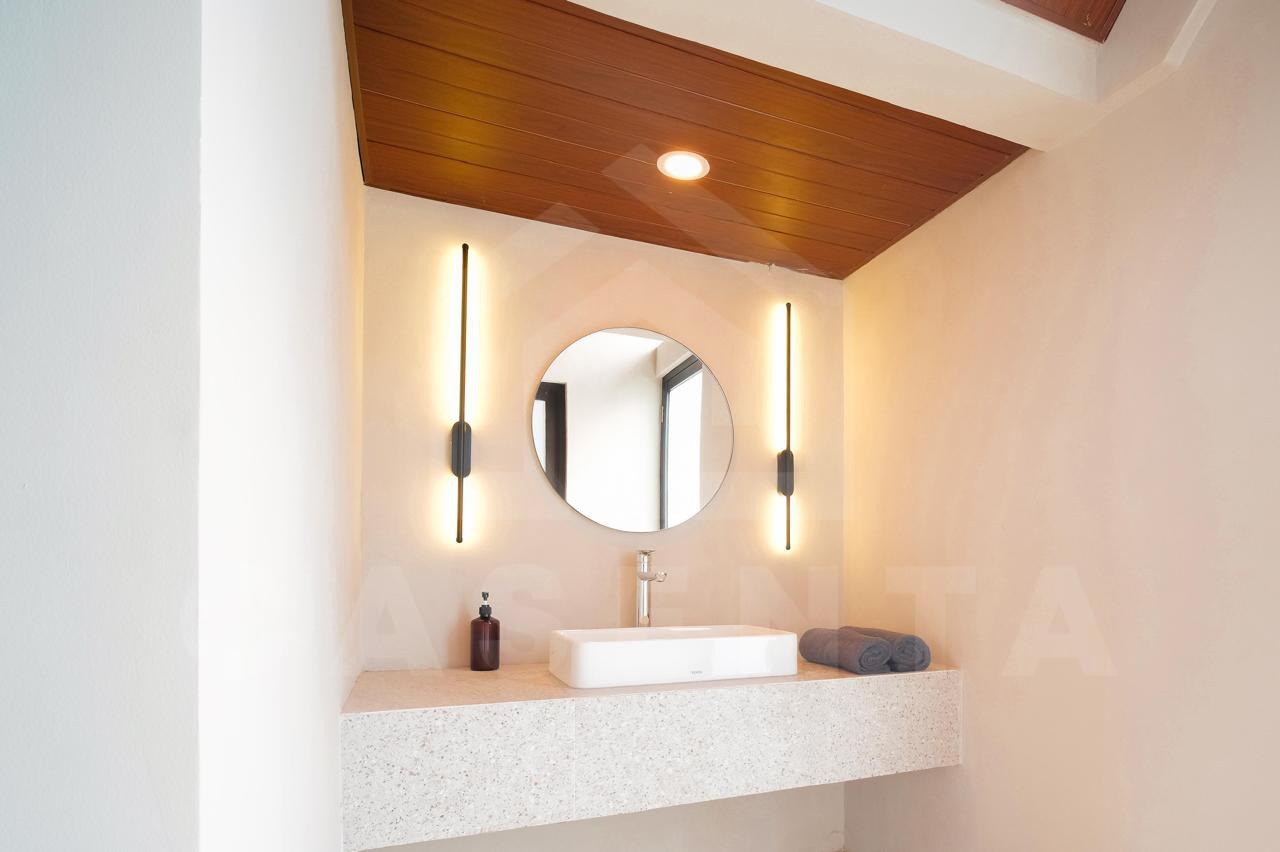 Contemporary bathroom in Bali leasehold villa