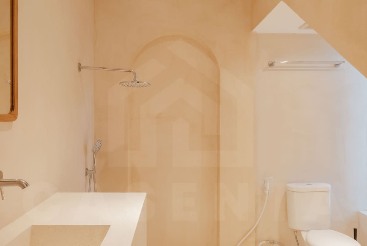 Stylish bathroom in brand new Bali villa for sale