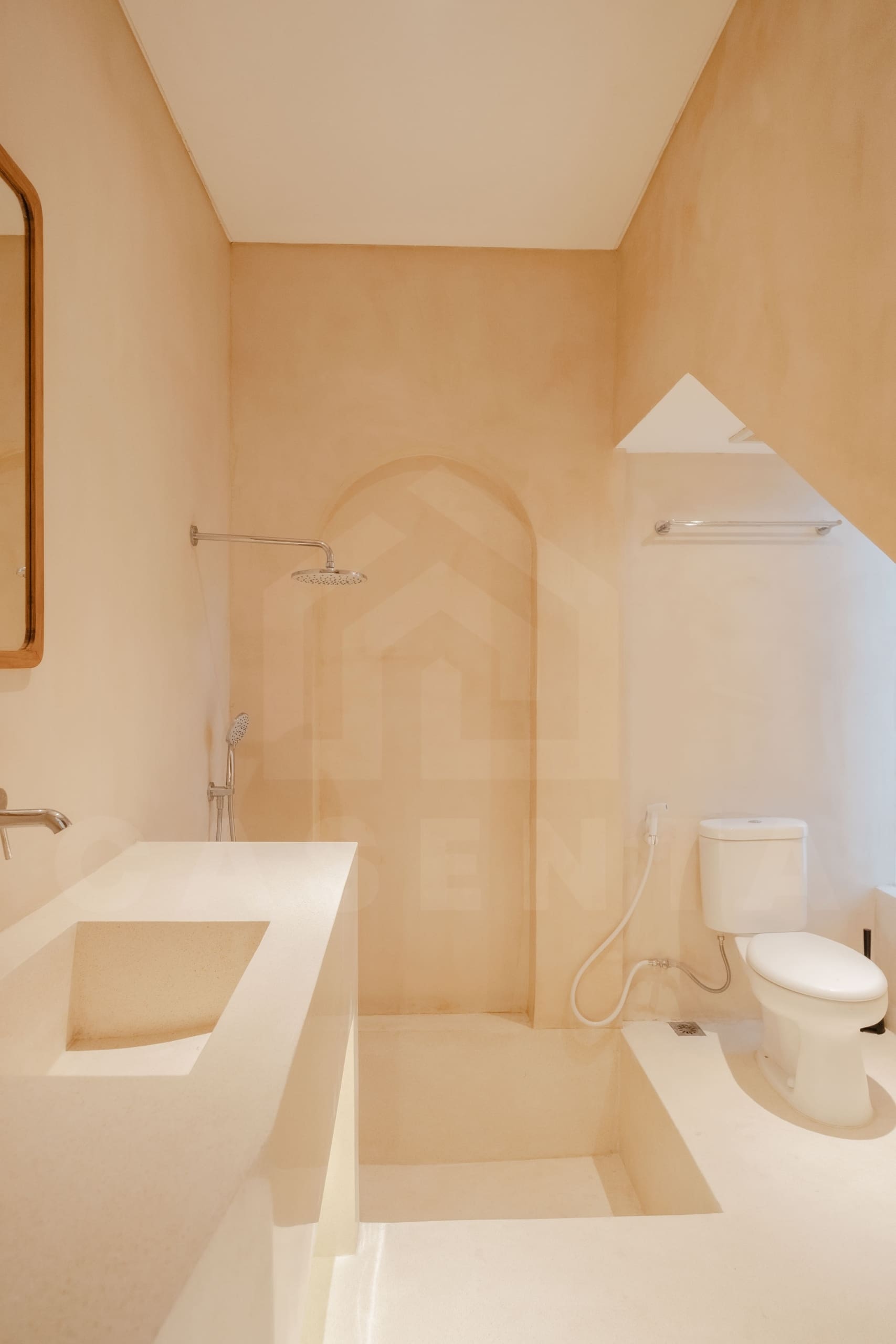 Stylish bathroom in brand new Bali villa for sale