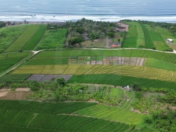 Coastal land near Yeh Gangga Beach with oceanview potential