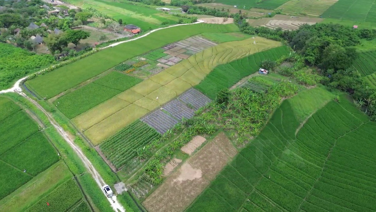 Residential land zoning in Yeh Gangga Bali