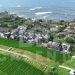 Cemagi land near the beach surrounded by villas and rice fields