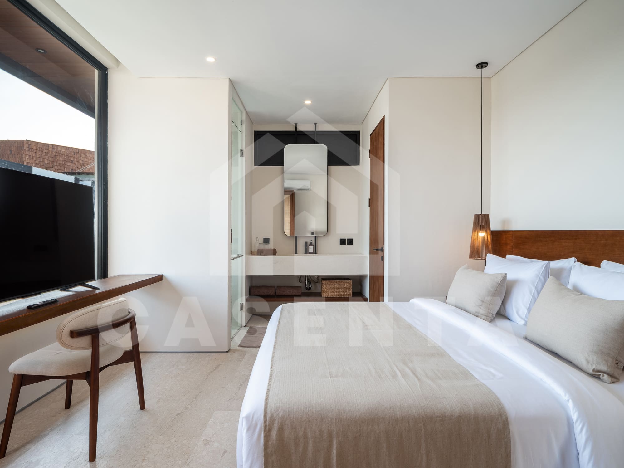 1 bedroom interior of Batu Bolong Villa in Canggu